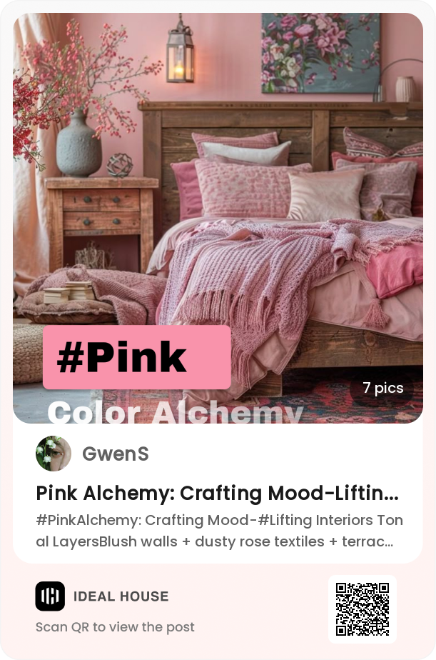 Pink Alchemy: Crafting Mood-Lifting Interiors