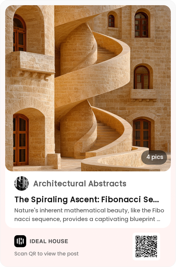 The Spiraling Ascent: Fibonacci Sequence in Architectural Design 📐🌀