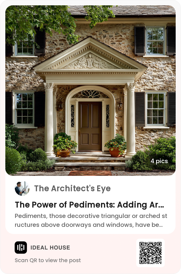 The Power of Pediments: Adding Architectural Detail to Doorways 🏛️