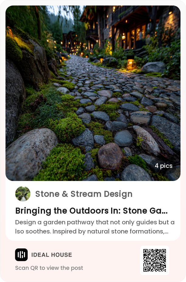 Bringing the Outdoors In: Stone Garden Pathway Ideas 🌿