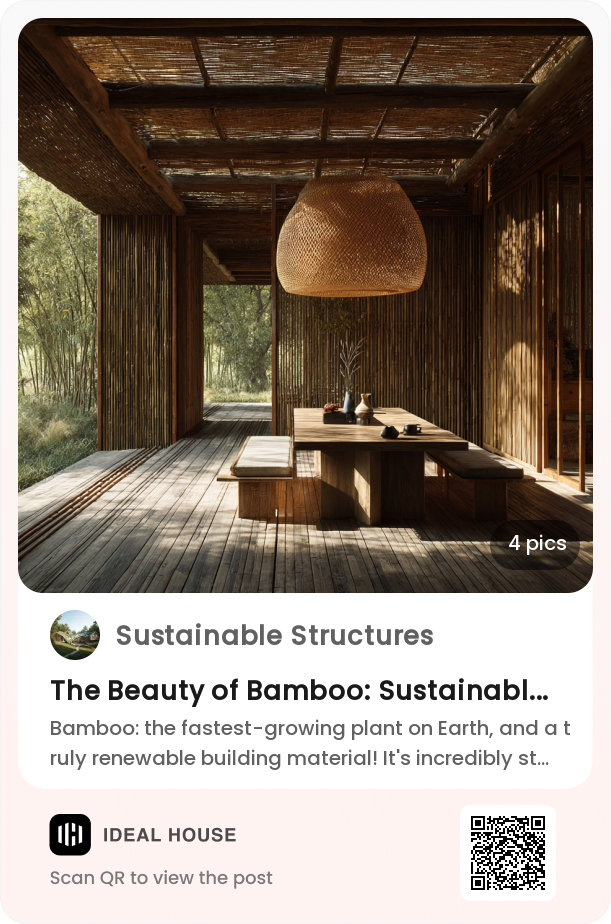 The Beauty of Bamboo: Sustainable & Stylish Design Elements 🎍
